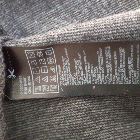 Forever 21. Grey Bodycon Dress w/low back - Picture 5 of 5